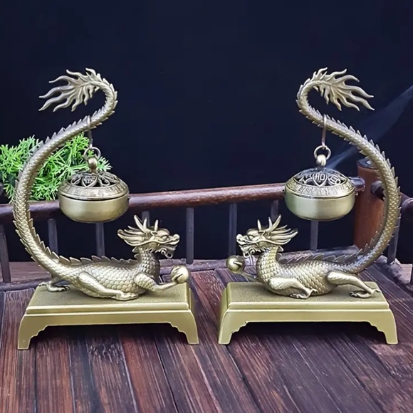 🚨RESTOCKED!🚨. NEW! Bronze Dragon Incense Holder! - Picture 4 of 8